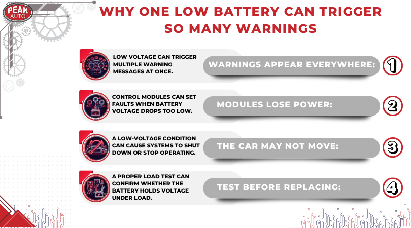 Why One Low Battery Can Trigger So Many Warnings