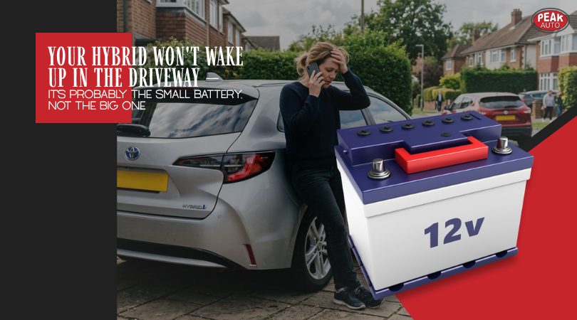 Your Hybrid Won’t Wake Up in the Driveway — It’s Probably the Small Battery, Not the Big One
